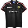 Maillot rétro noir de Manchester United 1998/99