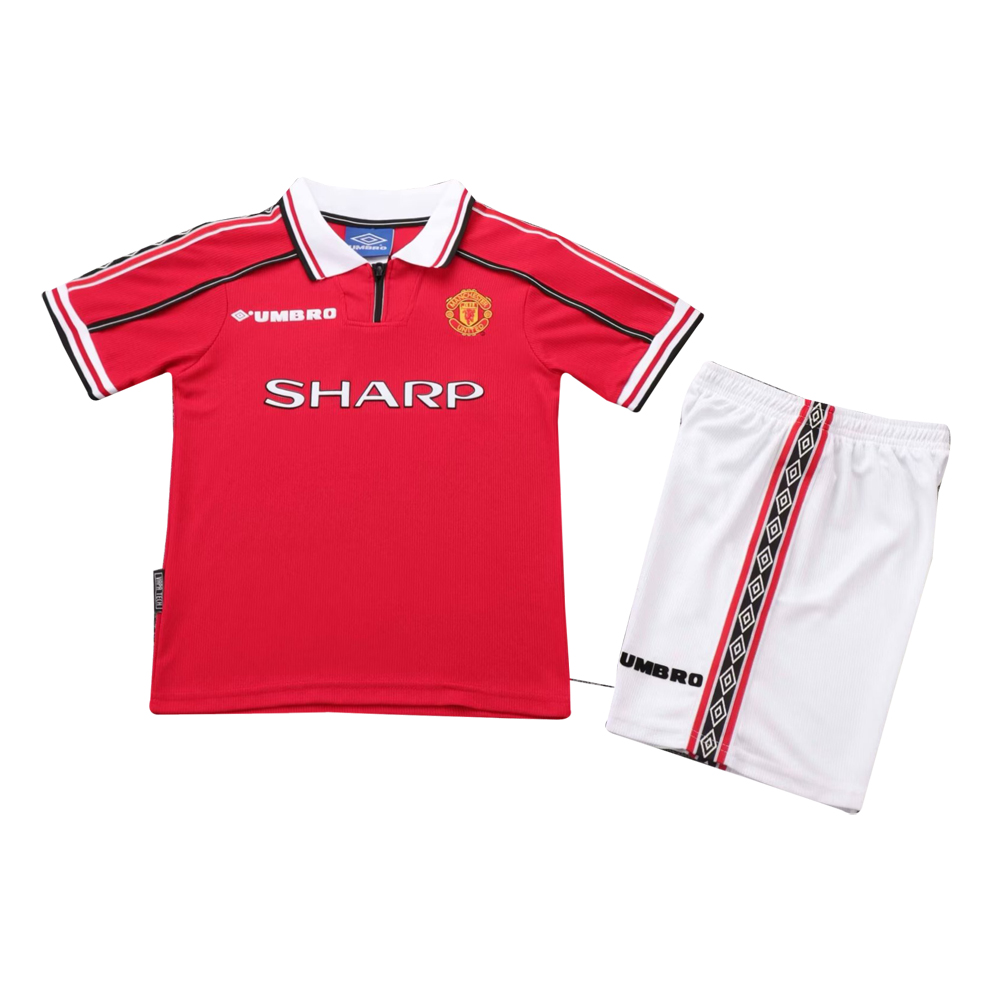 Maillot rétro pour enfants Manchester United Third 1998/99