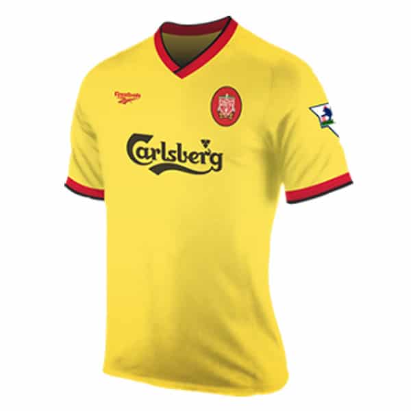 Maillot rétro troisième Liverpool 1997-1999
