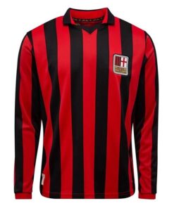 Maillot rouge à manches longues AC Milan 125e anniversaire saison 2024/25