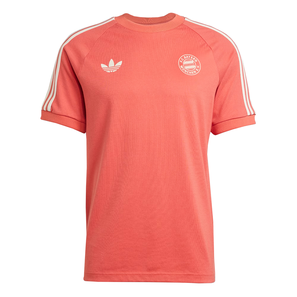 Maillot rouge Bayern Munich Adicolor Classics 3-Stripes 2024/25