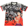 Maillot Rouge-Noir 2025 du Roi des Pirates Luffy du Japon