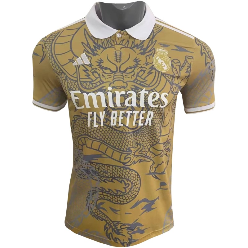 Maillot spécial édition or dragon du Real Madrid 2023/24