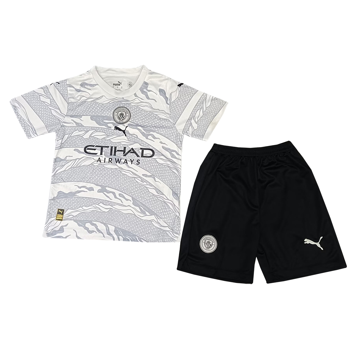 Maillot spécial Enfants Manchester City Année du Dragon 2024 modèle 20224