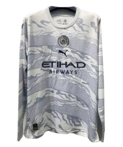 Maillot spécial manches longues Manchester City Année du Dragon 2024