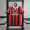 Maillot de football rétro domicile de l’AC Milan 2012/13