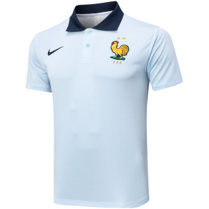 Polo France Bleu Clair 2024
