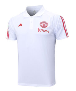 Polo Manchester United Blanc 2023/24