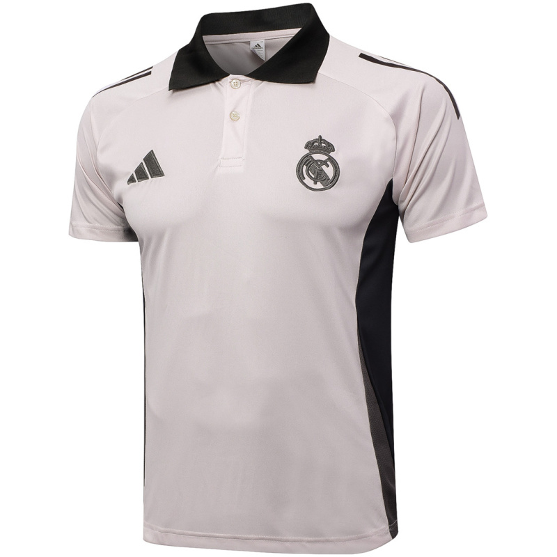 Polo Real Madrid Gris Clair 2024/25