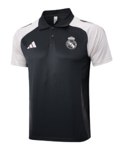 Polo Real Madrid Gris Foncé 2024/25