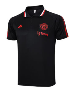 Polo Shirt Manchester United Noir 2023/24