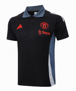 Polo shirt noir Manchester United 2024/25