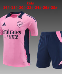 Short de survêtement enfant Arsenal rose 2024/25