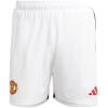 Shorts blancs authentiques domicile Manchester United 2023/24 – joueur