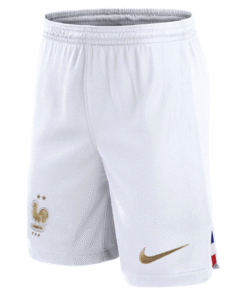 Shorts domicile de la France Coupe du Monde de la FIFA Qatar 2022