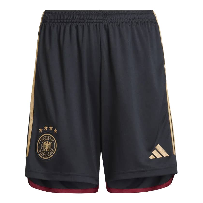Shorts Extérieurs Allemagne Coupe du Monde FIFA Qatar 2022