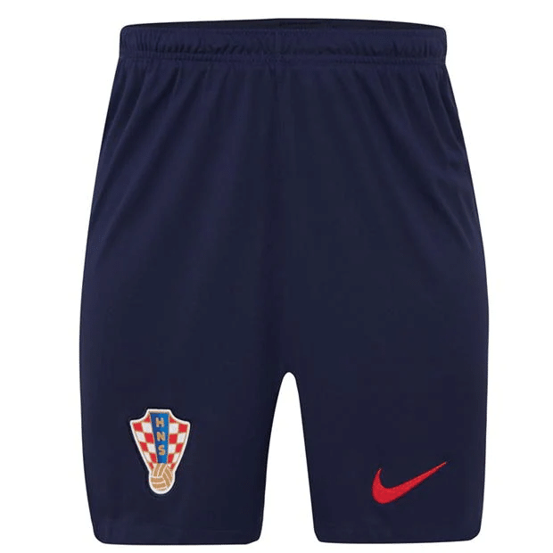 Shorts Extérieurs de la Croatie Coupe du Monde de la FIFA Qatar 2022
