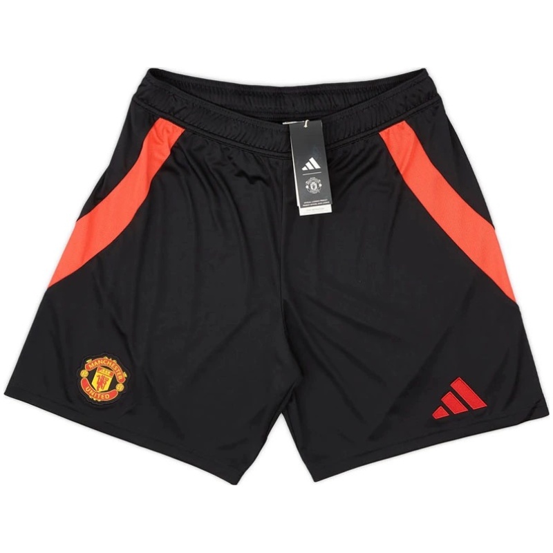 Shorts noirs domicile de Manchester United 2024/25
