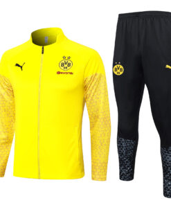 Survêtement Borussia Dortmund Veste + Pantalon Entraînement Imprimé Jaune 2023/24