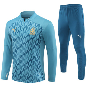 Survêtement d'entraînement Aqua d'Olympique de Marseille 2024/25