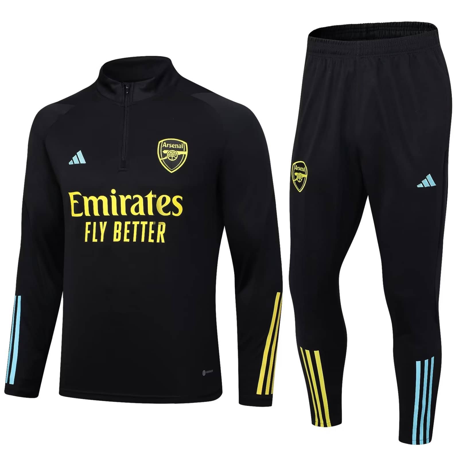 Survêtement d’entraînement Arsenal Noir 2023/24