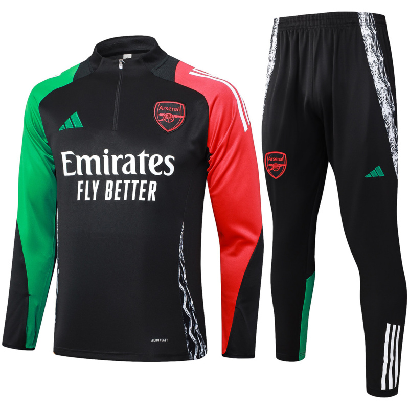 Survêtement d’entraînement Arsenal noir 2024/25