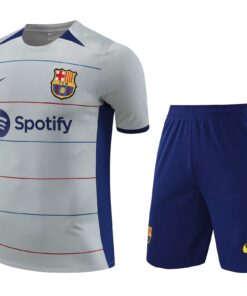 Survêtement d’entraînement court de Barcelone gris 2023/24
