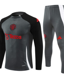 Survêtement d’entraînement gris de Manchester United 2024/25