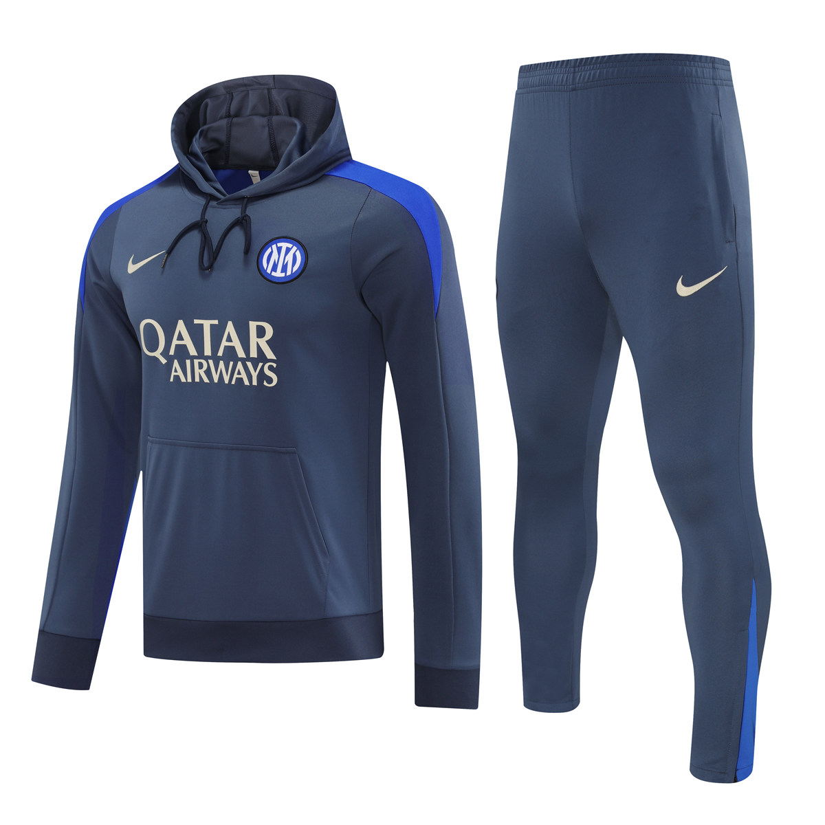 Survêtement d’entraînement Inter Milan 2024/25 : Sweat à capuche + Pantalon Royal