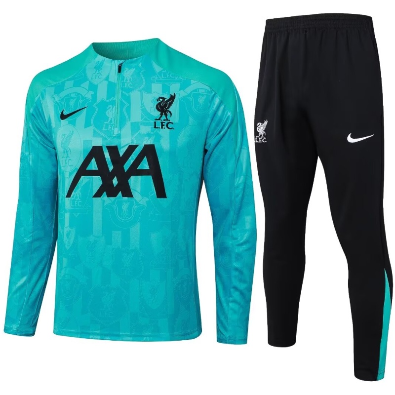 Survêtement d’entraînement Liverpool Bleu Lac 2024/25