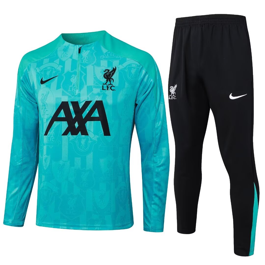 Survêtement d’entraînement Liverpool Bleu Lac 2024/25