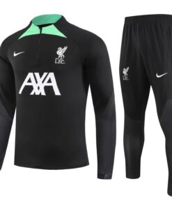 Survêtement d’entraînement Liverpool noir 2023/24