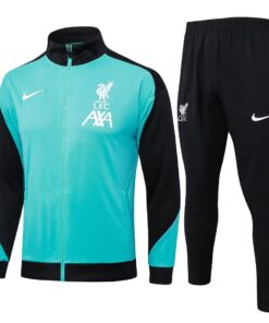 Survêtement d’entraînement Liverpool Veste + Pantalon Bleu Lac 2024/25