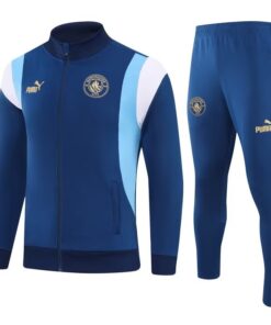 Survêtement d’entraînement Manchester City Veste + Pantalon Bleu 2023/24