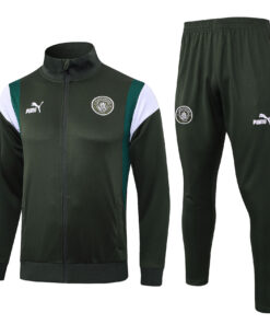 Survêtement d’entraînement Manchester City Veste + Pantalon Vert Foncé 2023/24