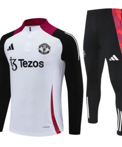 Survêtement d’entraînement Manchester United blanc 2024/25