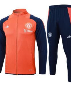 Survêtement d’entraînement Manchester United Veste + Pantalon Orange 2024/25