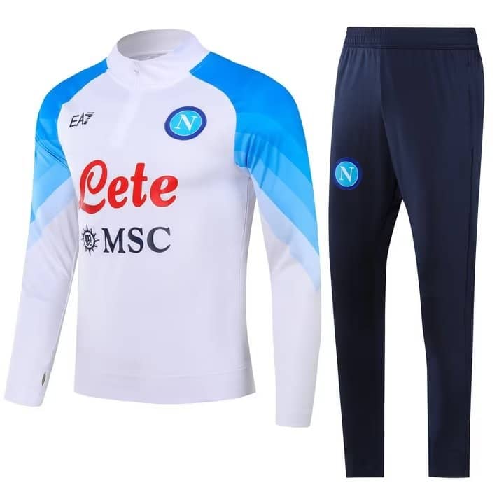 Survêtement d’entraînement Napoli Blanc 2023/24
