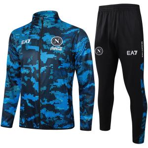Survêtement d'entraînement Napoli Veste + Pantalon Bleu 2024/25