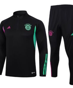 Survêtement d’entraînement noir Bayern Munich 2023/24