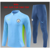 Survêtement d’entraînement pour enfants Manchester City Bleu 2024/25