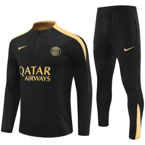Survêtement d'entraînement PSG Noir - Or 2024/25