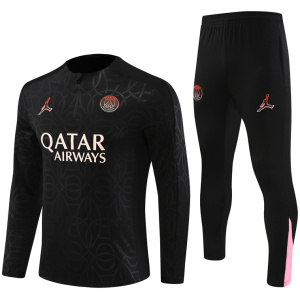 Survêtement d'entraînement PSG x Jordan Noir 2024/25