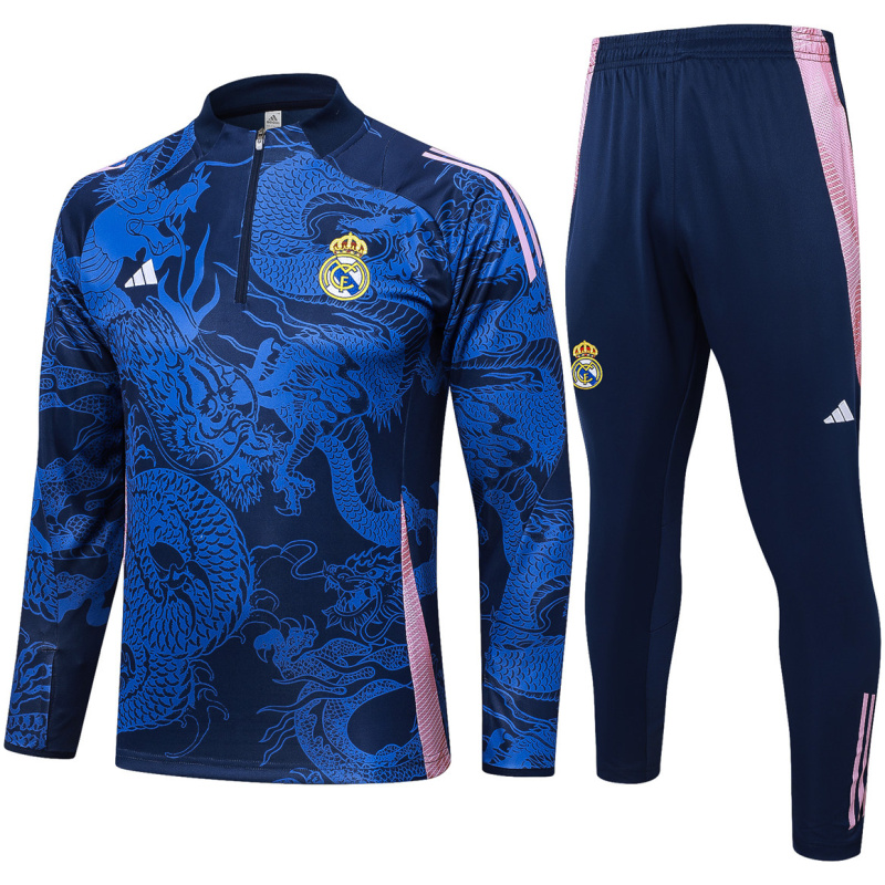 Survêtement d’entraînement Real Madrid Dragon Bleu 2024/25