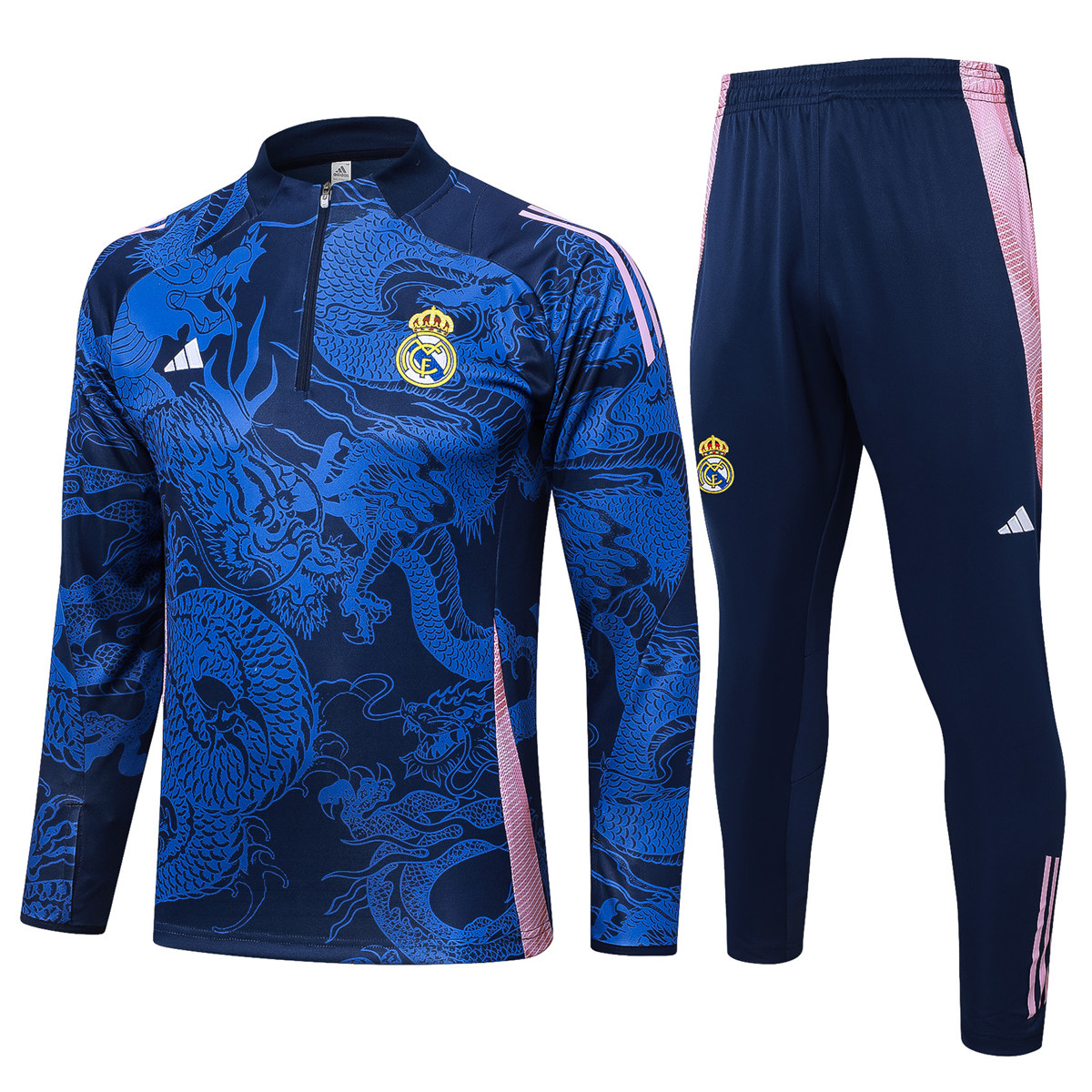 Survêtement d’entraînement Real Madrid Dragon Bleu 2024/25