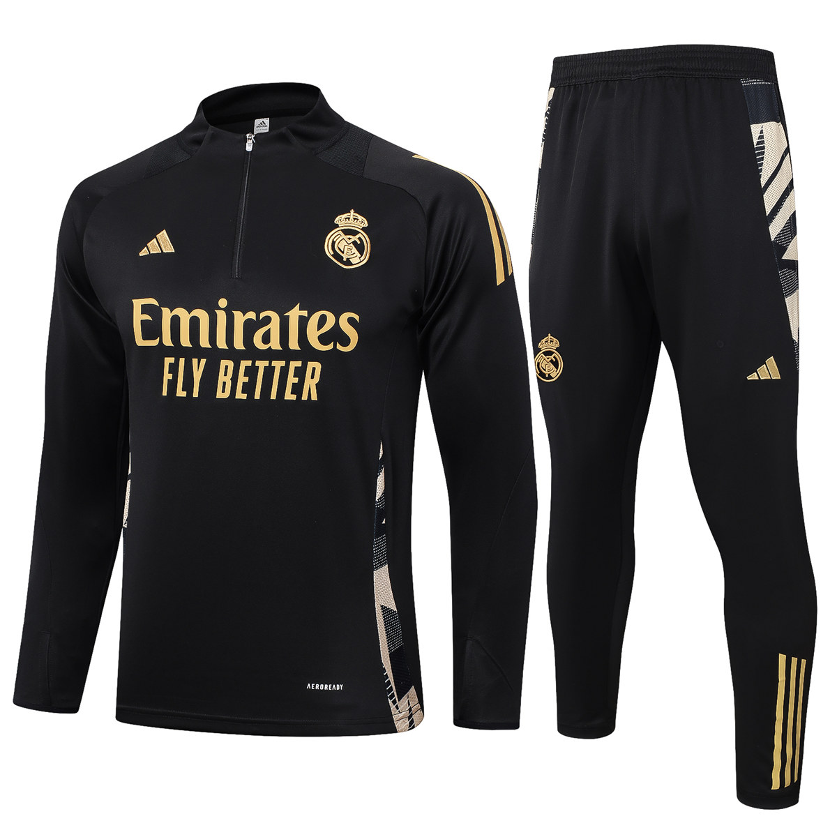 Survêtement d’entraînement Real Madrid Noir 2024/25