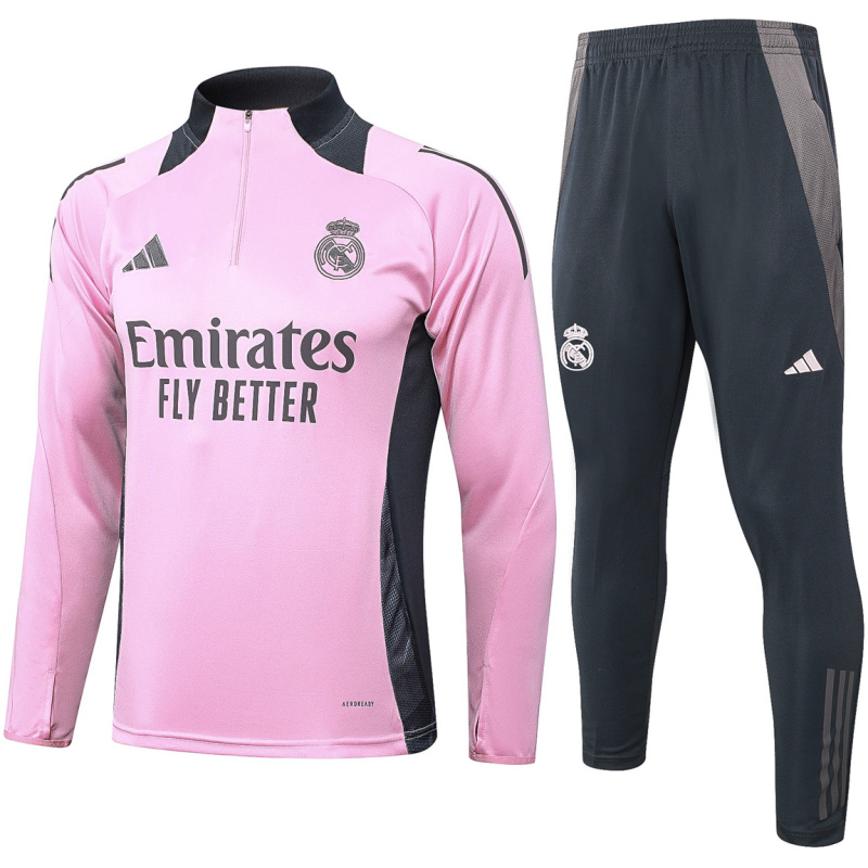 Survêtement d’entraînement Real Madrid Rose 2024/25