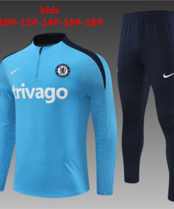 Survêtement Enfant Chelsea Bleu Clair 2024/25