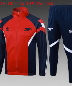 Survêtement Entraînement Enfants Arsenal Veste + Pantalon Rouge 2024/25