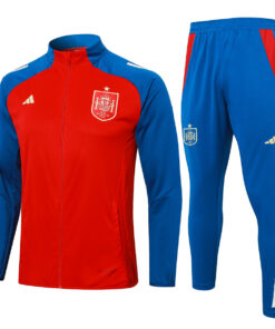 Survêtement Espagne Veste + Pantalon Rouge 2024